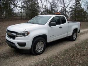 white 2017 Chevrolet Colorado at Mattox Auto Sales