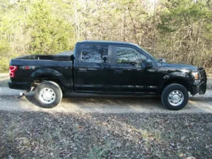 Black 2018 Ford F150 Super Crew Cab 4x4 at Mattox Auto