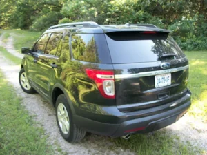2014 Black Ford Explorer AWD at Mattox Auto Sales