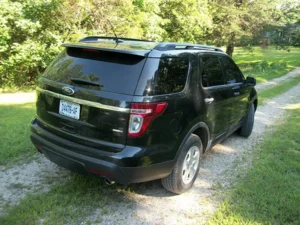 2014 Black Ford Explorer AWD at Mattox Auto Sales